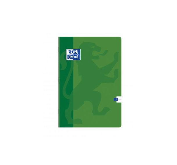 OXFORD Cahier Color Life A4 Grands Carreaux Seyès 140 Pages Agrafées Couverture Carte Coloris Assortis