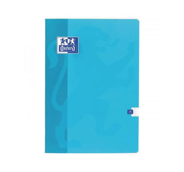 OXFORD Cahier Color Life A4 Grands Carreaux Seyès 96 Pages Agrafées Couverture Carte Coloris Assortis