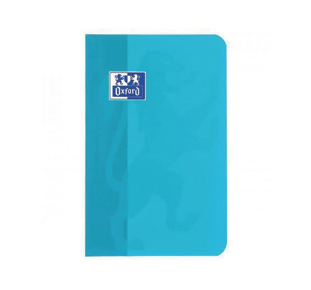 OXFORD Carnet Color Life 9x14cm Petits Carreaux 5mm 192 Pages Brochées Couverture Carte Coloris Assortis
