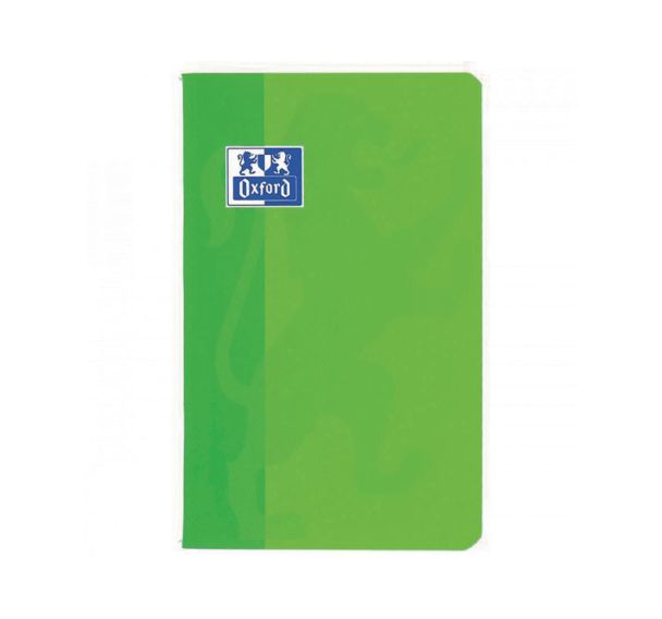 OXFORD Carnet Color Life 9x14cm Petits Carreaux 5mm 96 Pages Agrafées Couverture Carte Coloris Assortis