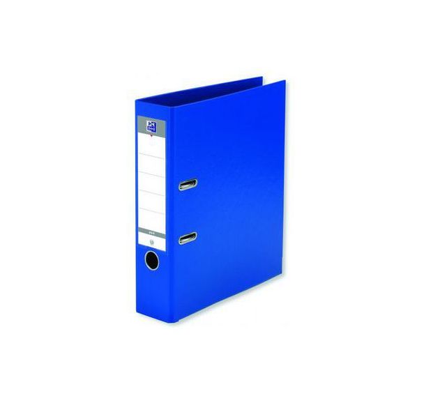 OXFORD Classeur à Levier Smart Pro+ A4XL Dos 80mm 2 Anneaux en D Couverture Polypro Rembordée Coloris Assortis