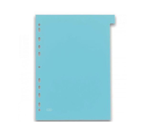 OXFORD Intercalaires Neutres Color Life A4 12 Positions Couverture Polypro 30/100ème Coloris Assortis
