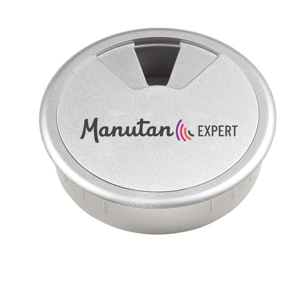 Obturateur passe-cable rond Ø 80 mm Aluminium - Manutan Expert
