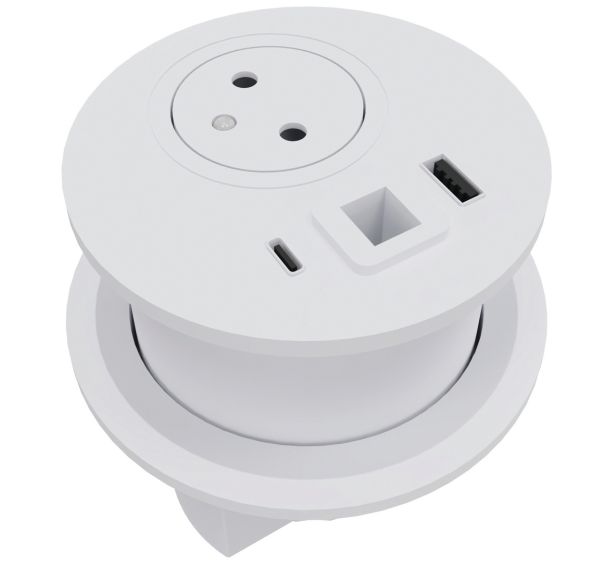 Obturateur pour connexion directe à 4 prises - Eol