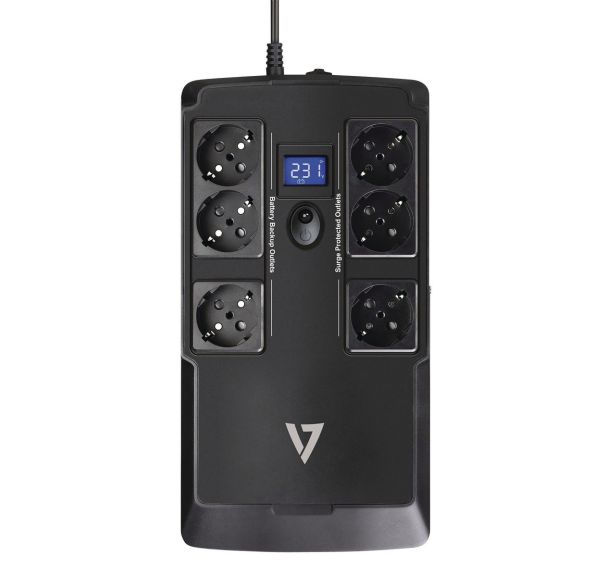 Onduleur de bureau OFF line V7 750 VA 6 prises