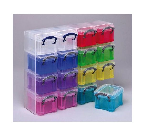 Organiseur de 16 boites de rangement + séparateur offert