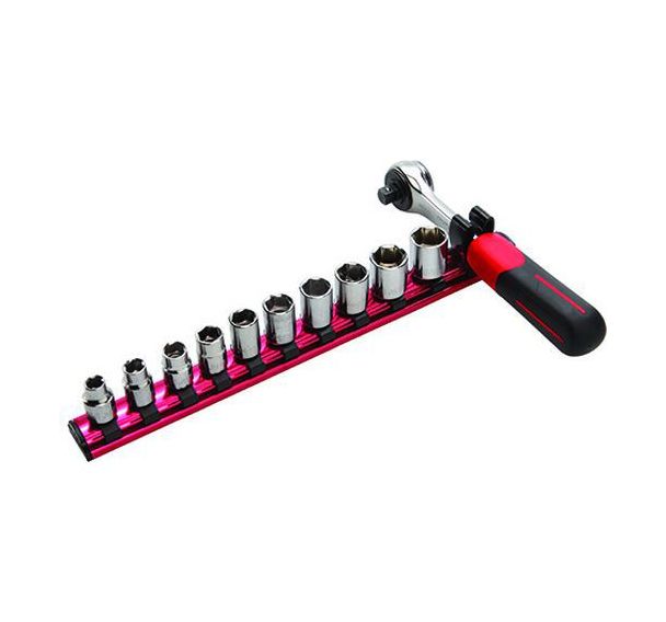 Outil 3/8'' sur rack aimante - jeu de 11
