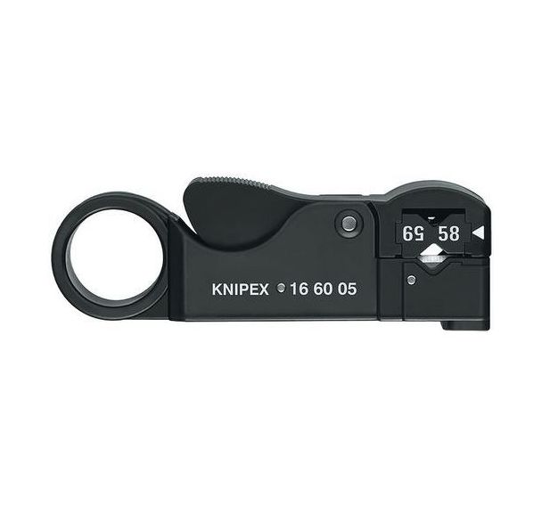 Outil à dénuder pour câbles coaxiaux 105 mm _ 16 60 05 SB