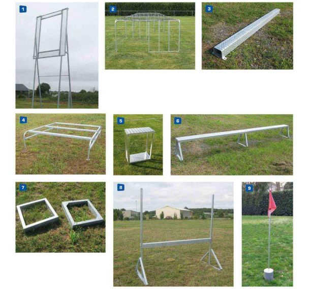 Parcours sportif complet sapeurs pompiers