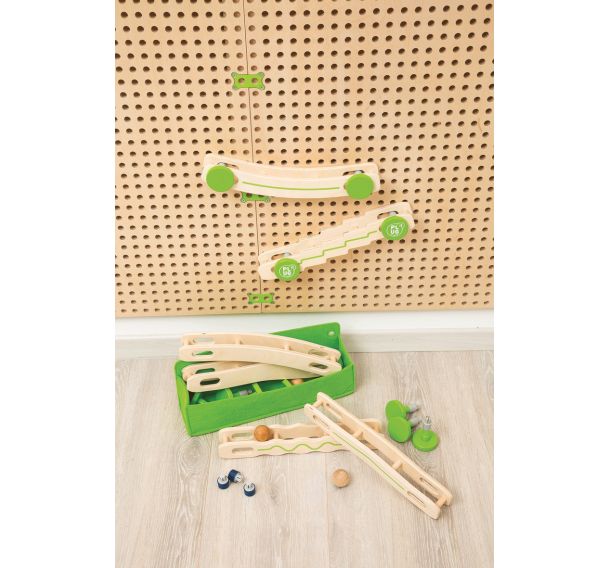 PLUG it Smart Set 1 ''Plaque de base - Piste à billes''-Beleduc