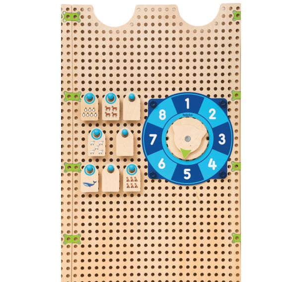 PLUG it Smart Set 3 ''Plaque de base - films d'horloge - d'action''-Beleduc