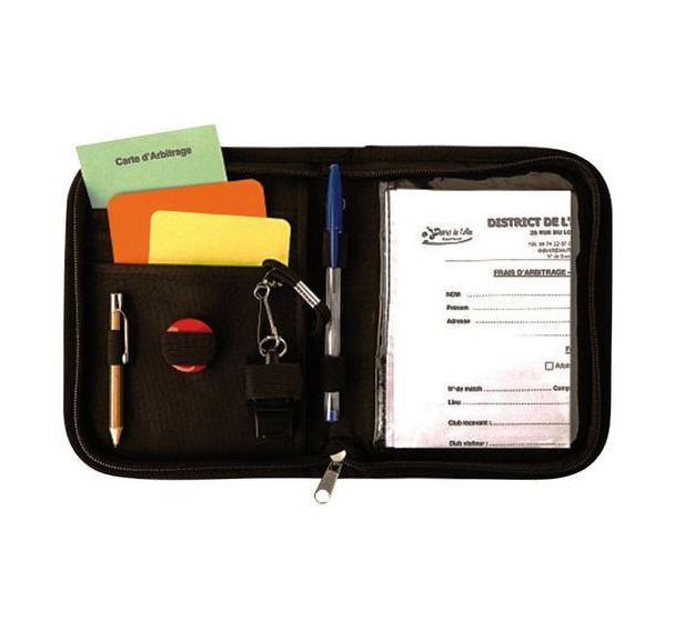 Lot de 1 pochette arbitre football basic