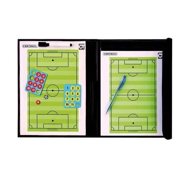 Pochette tactique football magnetique et effacable