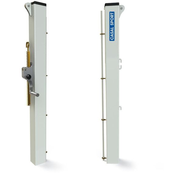 Poteaux alu carres tennis