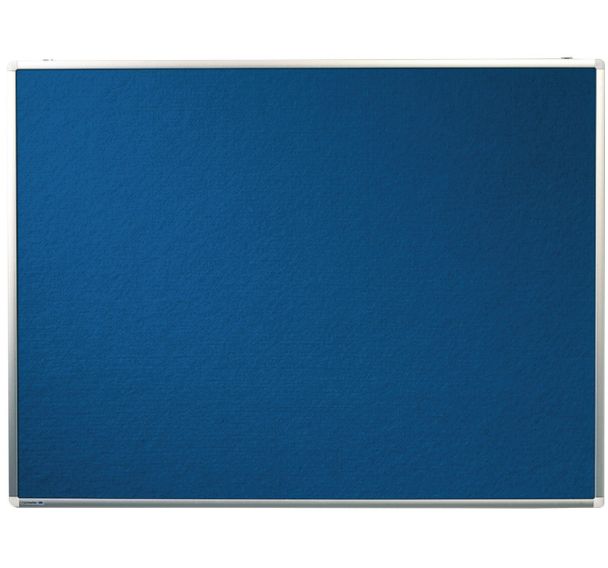 PREMIUM tableau en feutrine 100x150cm bleu