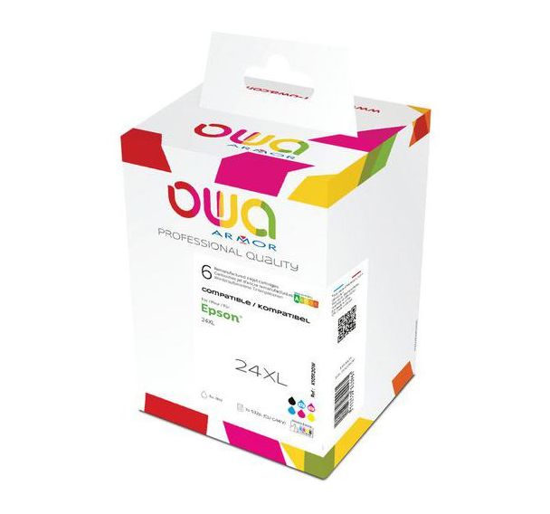 Pack4 cartouche d'encre remanufacturée - Epson 24XL