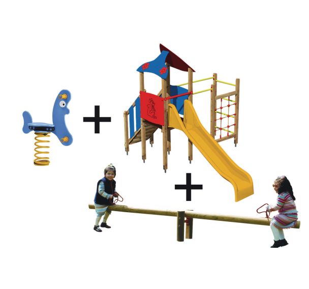 Pack 1 structure victoria, 1 vis-à-vis, 1 ressort, 1 panneau Jambes scellement