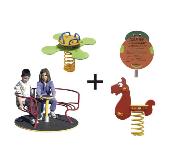 Pack 1 tourniquet + 2 ressorts + 1 panneau- Jambes de scellement