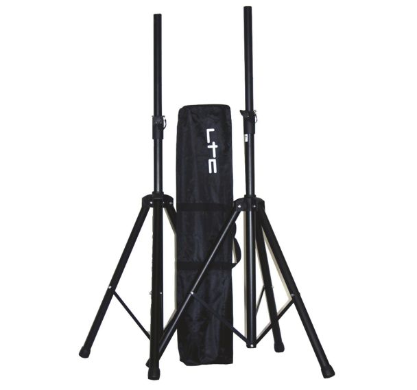 Paire de supports d'enceintes 1,8m 30 kg  + housse