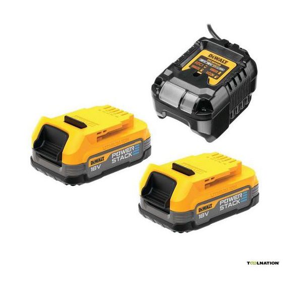 Pack 2 batteries Powerstack XR 18V 1.7Ah + chargeur