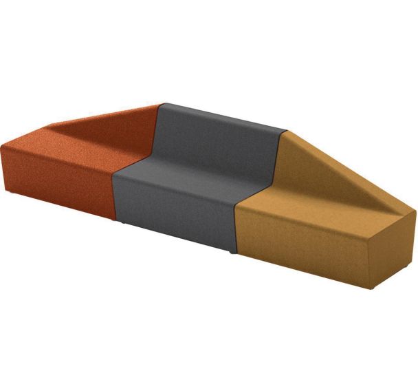 Pack 3 chauffeuses Maldiv ambiance polyester Sokoa