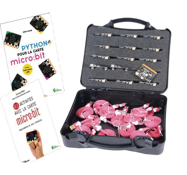 Pack Classe Programmation - 15 cartes micro:bit V2 avec valise