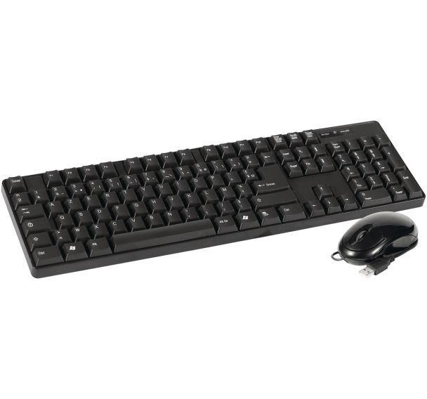 Pack Clavier & souris standard USB - Dacomex