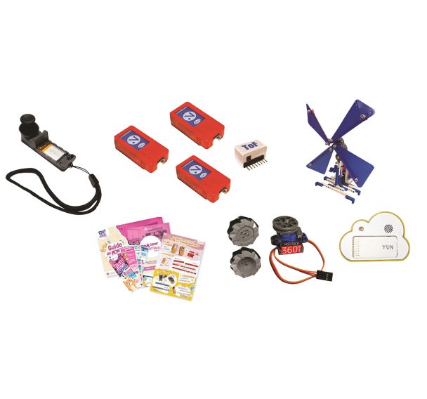 Pack Créabot : Programmation scratch et modules robotiques - Novatice