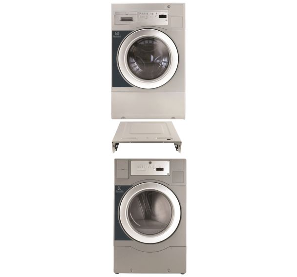 Pack MYPRO XL Lave-lingeWE1100P+Sèche-linge 12Kg TE1220E+Kit sup+inst-Electrolux