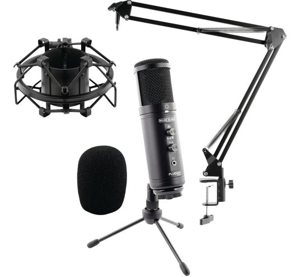 Pack Streaming : Micro MUSB30MIX + Bras + suspension élastique - Plugger Studio