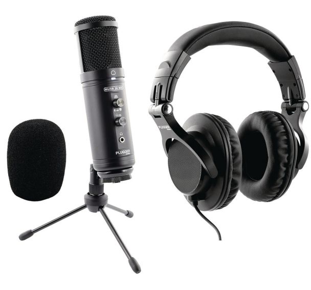 Pack Streaming : micro MUSB30MIX + casque DJH 40 - Plugger Studio