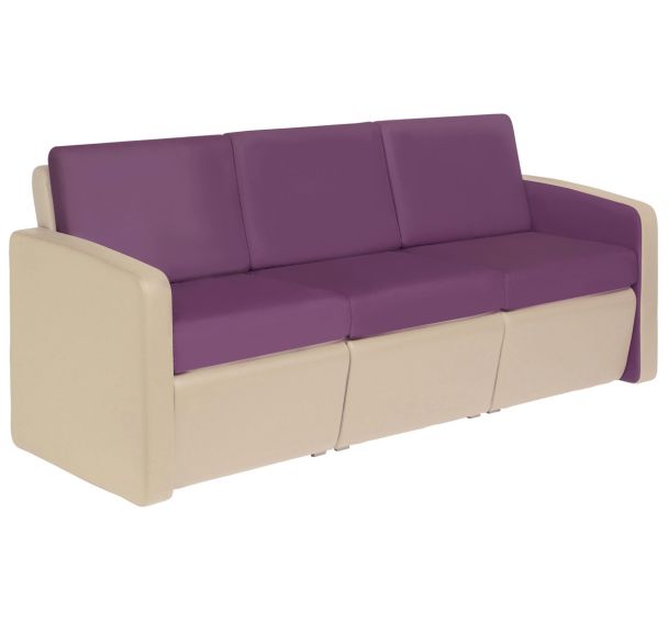 Pack accueil Khéops 4 chauffeuses - 2  avec accoudoirs - Manutan Expert