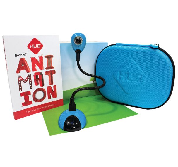 Pack animation studio bleu + étui de transport rigide bleu - Hue