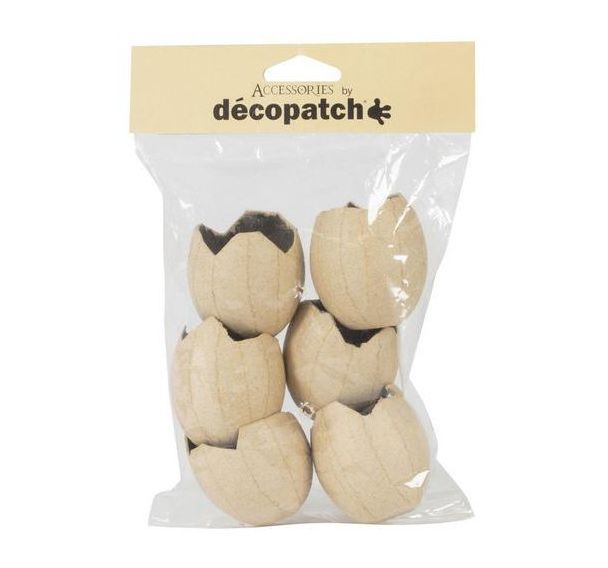 Pack de 6 oeufs cassés waterproof