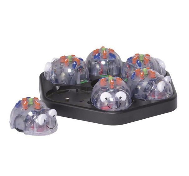 Pack de 6 robots Blue-Bot et sa station d'accueil - TTS