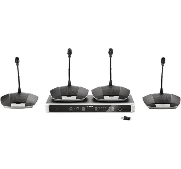 Pack de démarrage : Console CCS1000D + 10 micros courts filaires - Bosch