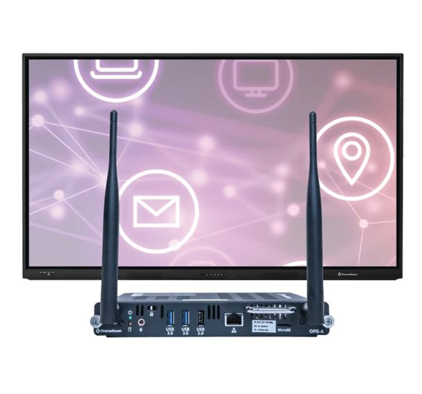 Pack écran numérique interactif ActivPanel LX 75'' + OPS Android 12 original