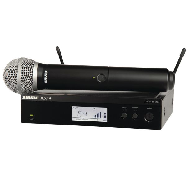 Pack émetteur et récepteur micro main sans fil BLX24RE/SM58-H8E - Shure
