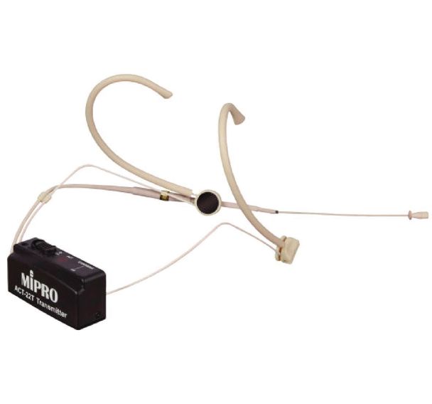 Pack émetteur miniature + micro serre-tête - MIPRO