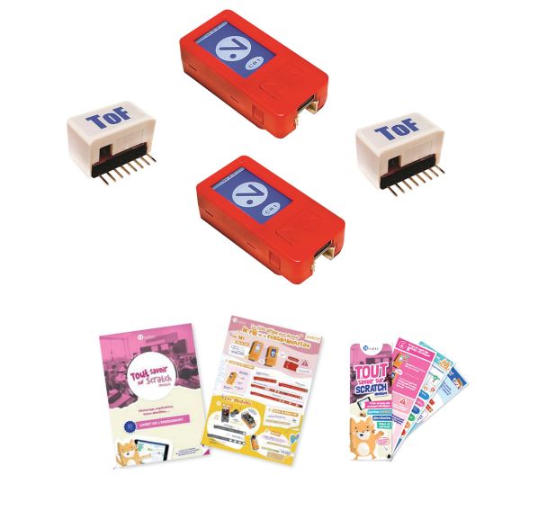 Pack initiation programmation scratch et modules robotiques -Novatice