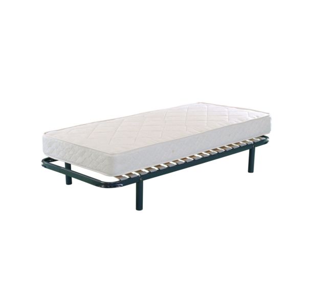 Pack matelas Atoll 17 cm + sommier à lattes + pieds