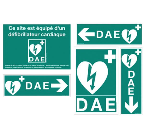Pack signalétique défibrillateur