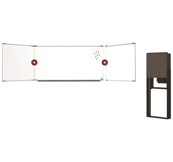 Pack solution 120 x 200 cm blanc feutre + volet + Hawm i3