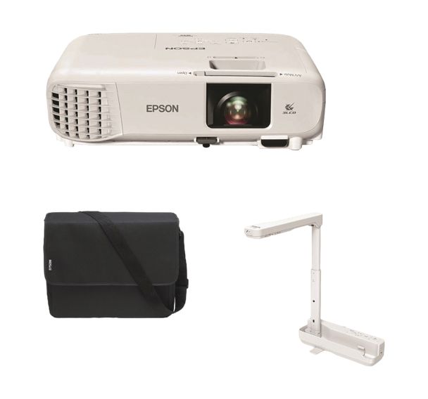 Pack vidéoprojecteur standard EB-W49 Epson + visualiseur