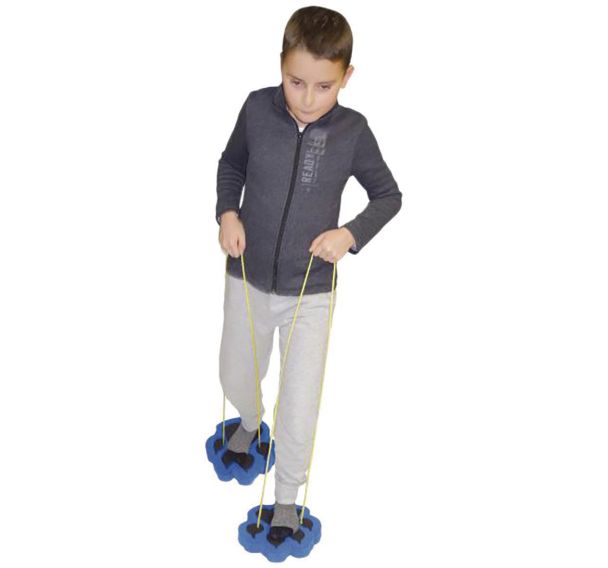 Paire d'échasses pattes de tigre