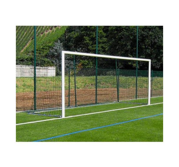 Paire de buts de foot à 11 - à sceller en acier