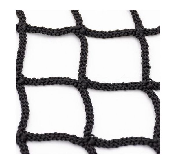 Paire de filets de buts foot à 11 - Européen noir PPM 4mm maille 120mm