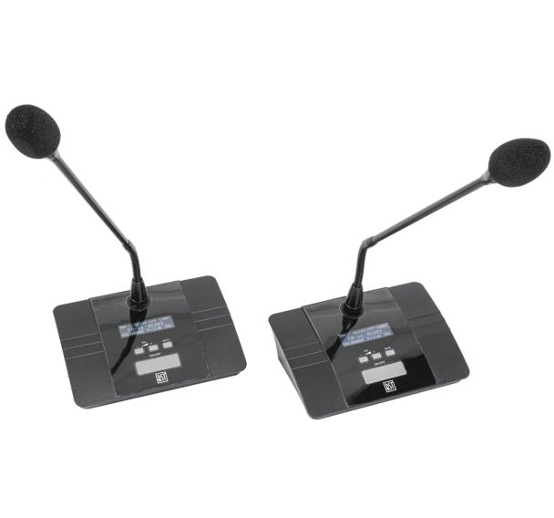 Paire de micros délégués HTX-28D pour système de conférence HTX28 - BST