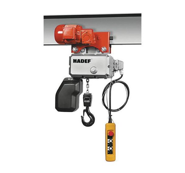 Palan électrique avec chariot électrique - Capcité 1600 kg