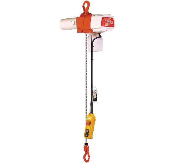Palan électrique monophasé 230V- Force 60 à 240kg - Kito